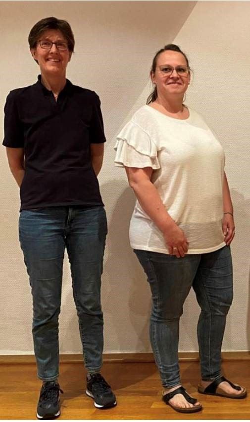 Die Elternbeiratsvorsitzende und die stellvertretende Vorsitzende