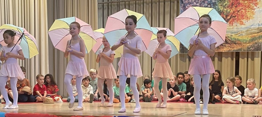ballett regenschirme