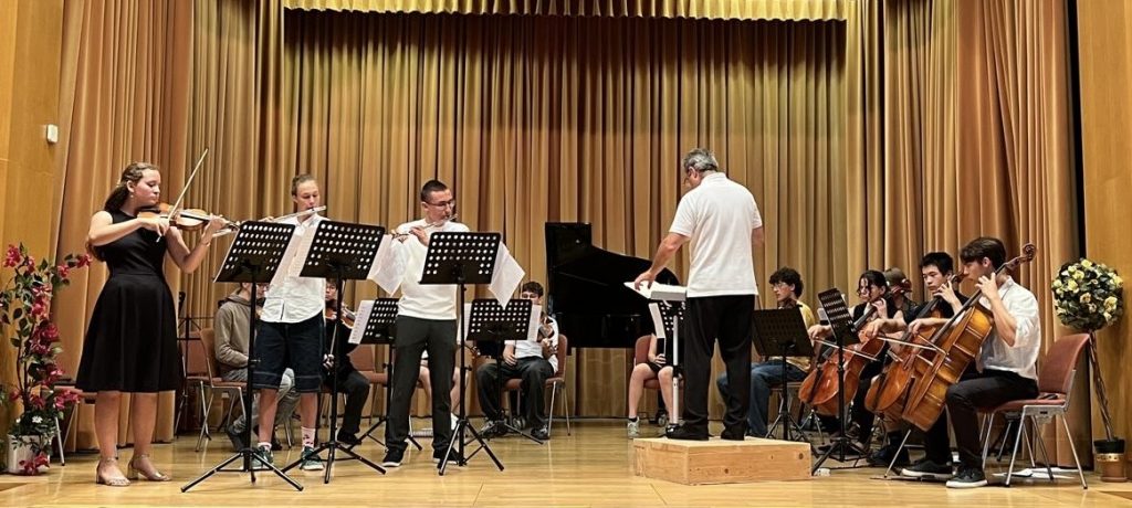 Klassik auf hohem Niveau beim Orchesterkonzert der Musikschule Leimen solistentrio
